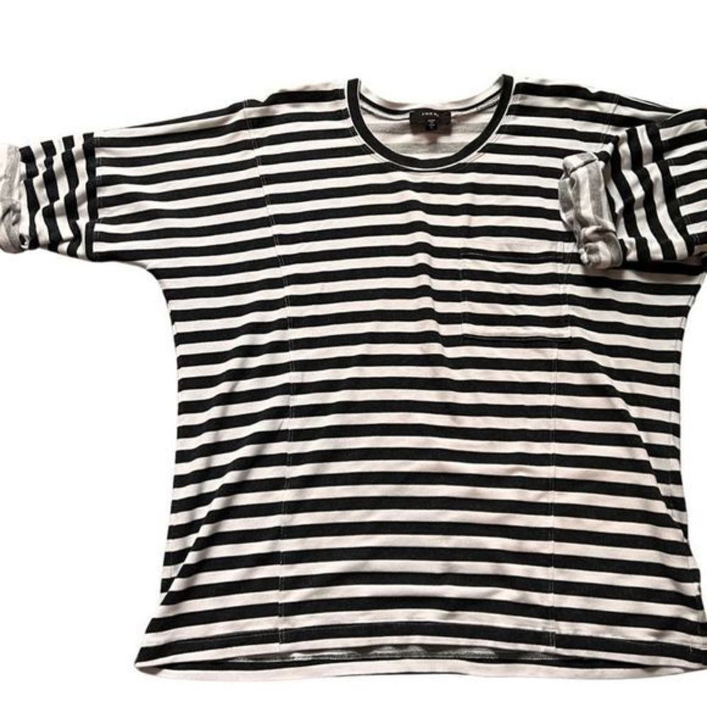 Red23‎ Baggy Oversized Striped Shirt Size S